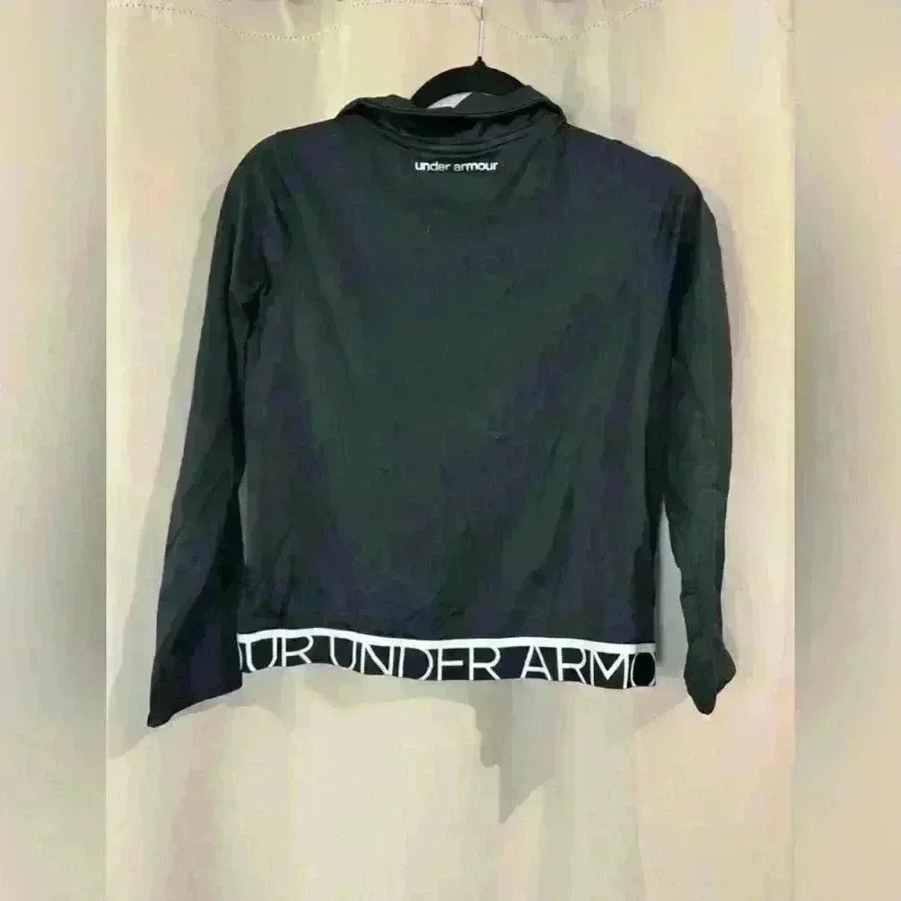Kids Black Under Armour Jacket
